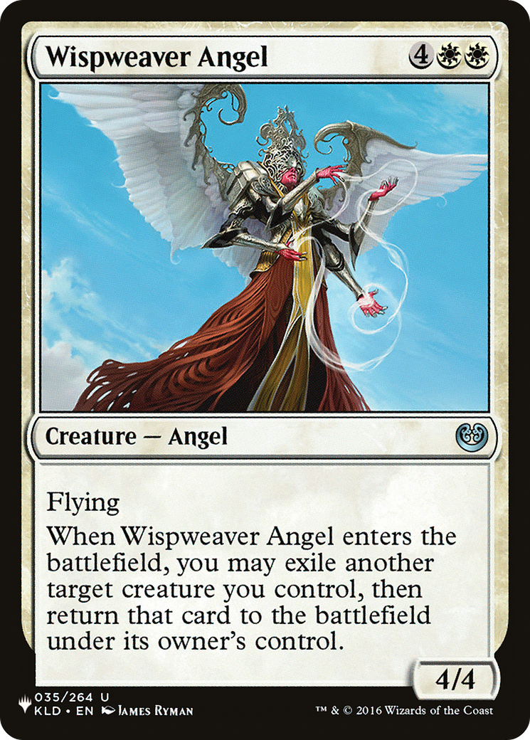 Wispweaver Angel [The List Reprints] | Mindsight Gaming