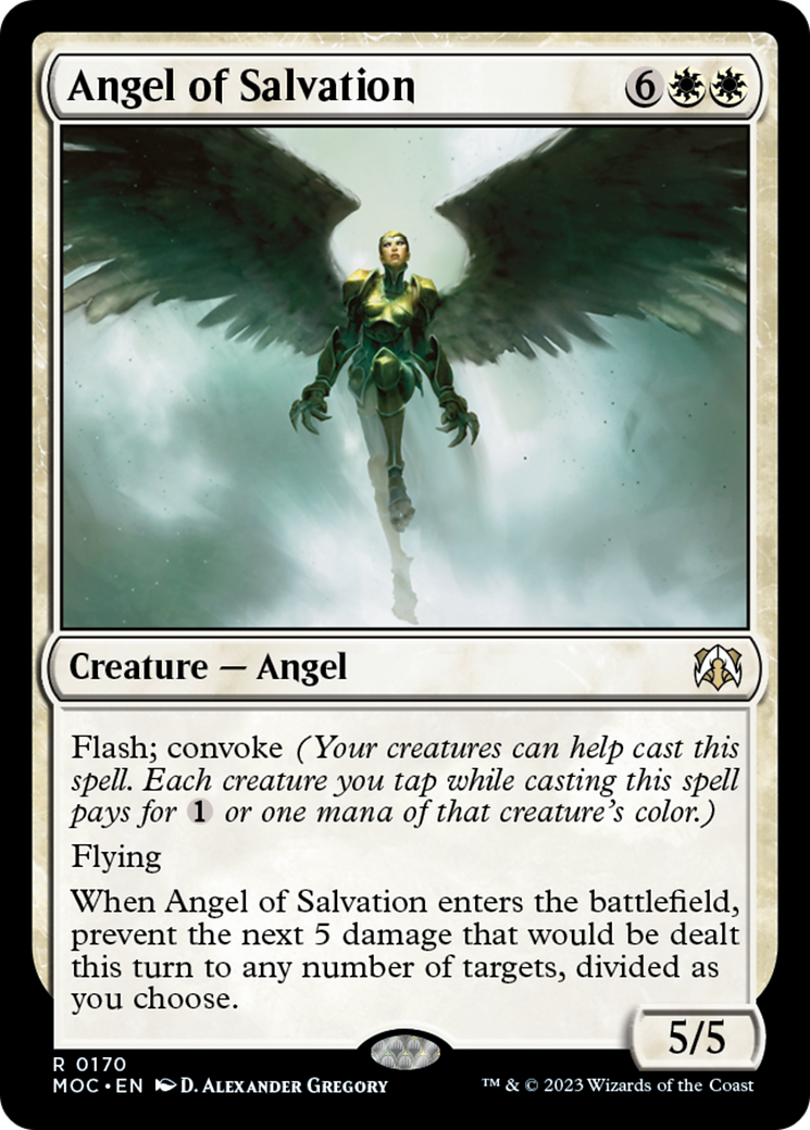 Angel of Salvation [March of the Machine Commander] | Mindsight Gaming