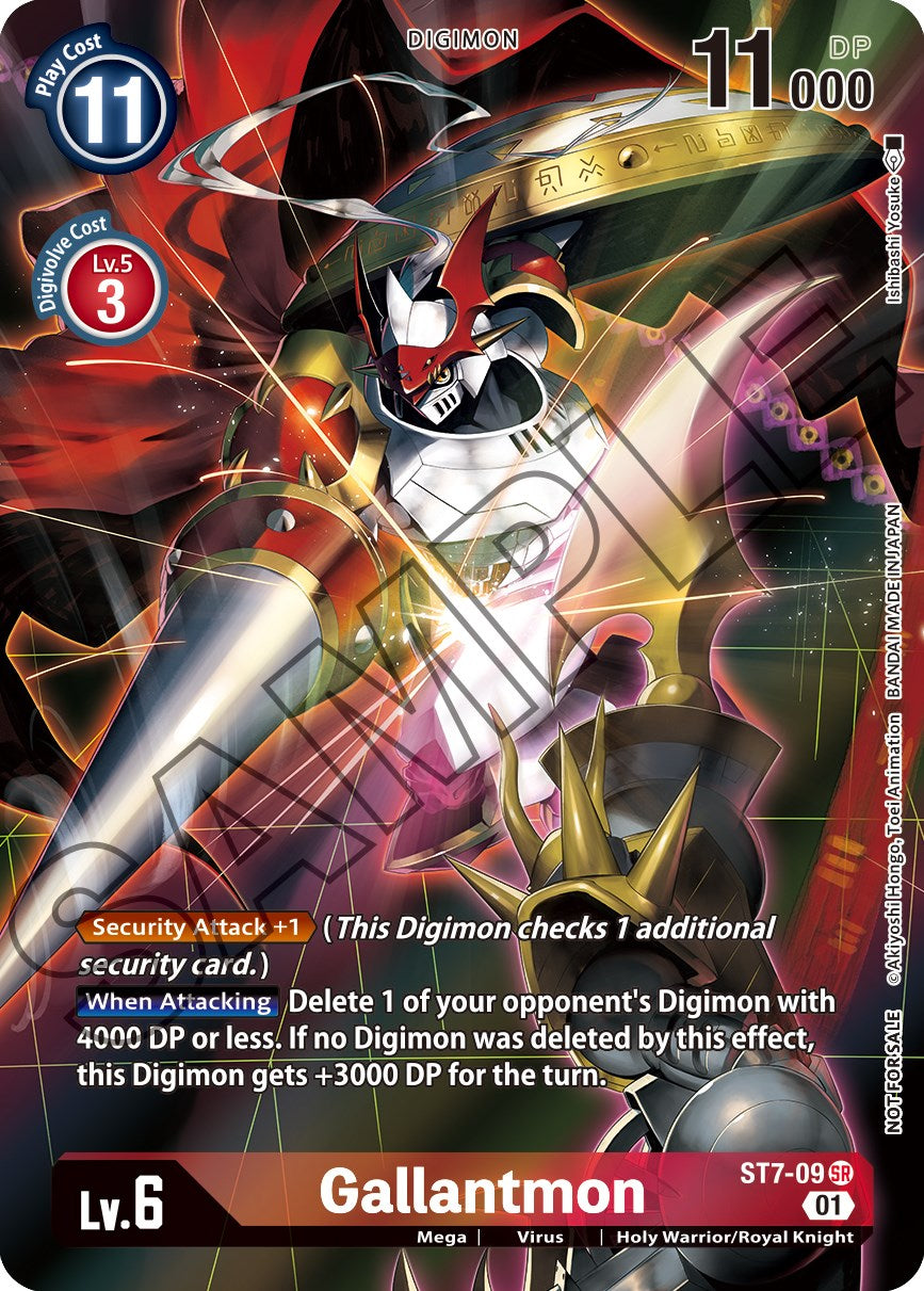 Gallantmon [ST7-09] (Tamer's Card Set 1) [Starter Deck: Gallantmon Promos] | Mindsight Gaming