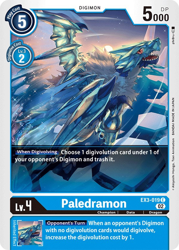 Paledramon [EX3-019] [Draconic Roar] | Mindsight Gaming