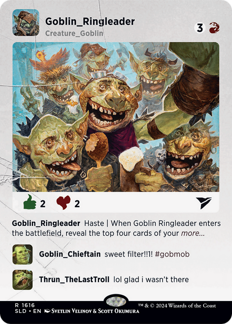 Goblin Ringleader [Secret Lair Drop Series] | Mindsight Gaming