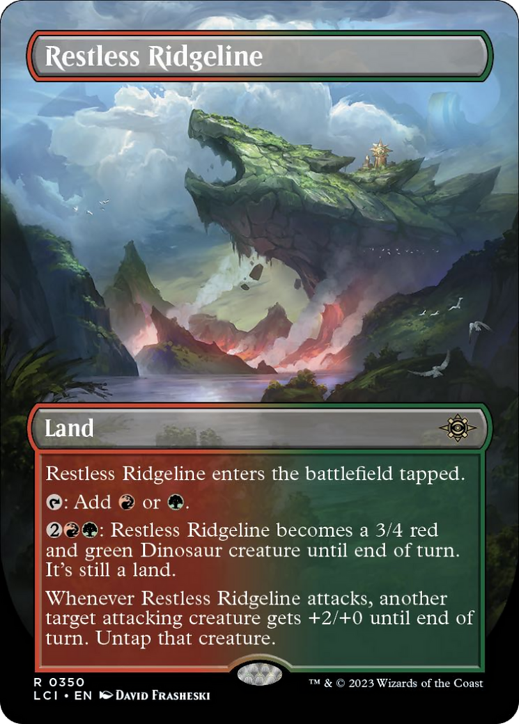 Restless Ridgeline (Borderless) [The Lost Caverns of Ixalan] | Mindsight Gaming