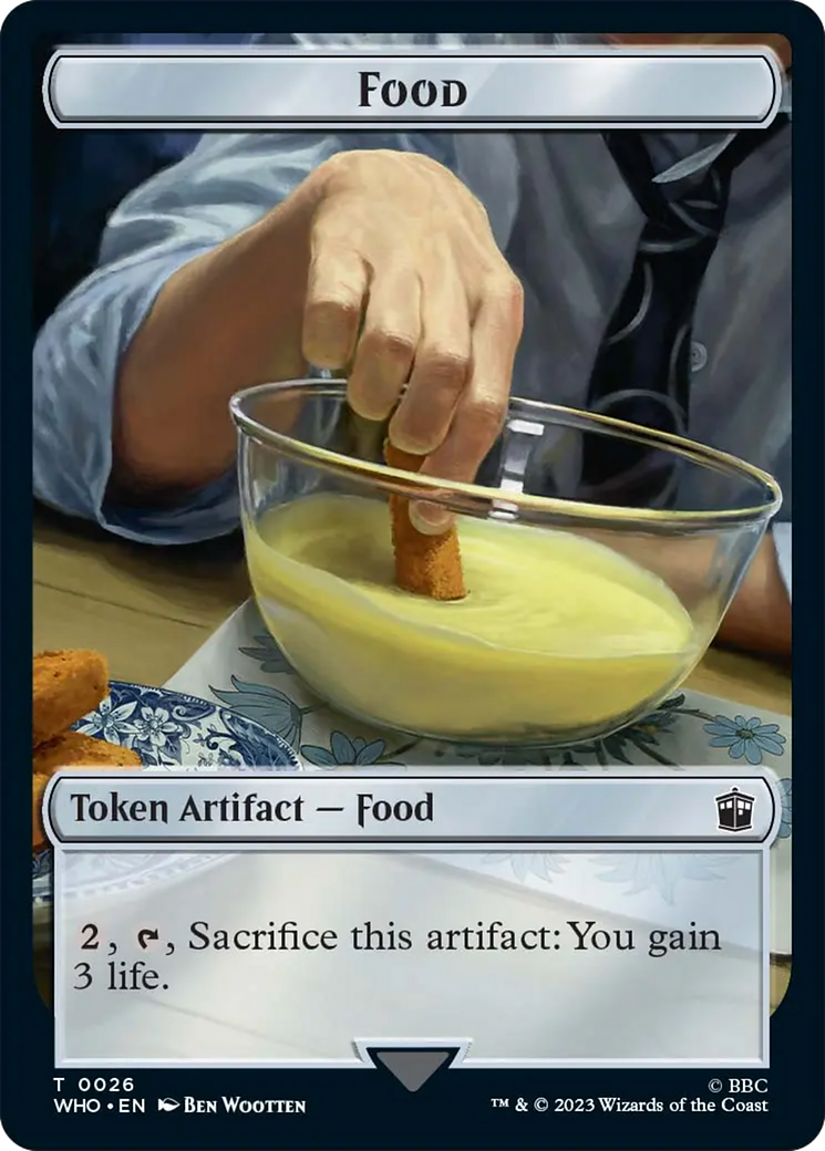 Food Token [Doctor Who Tokens] | Mindsight Gaming