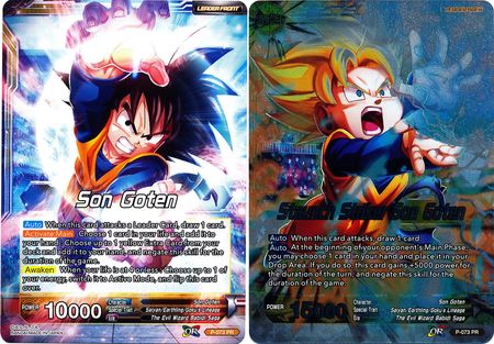 Son Goten // Staunch Striker Son Goten (P-073) [Promotion Cards] | Mindsight Gaming