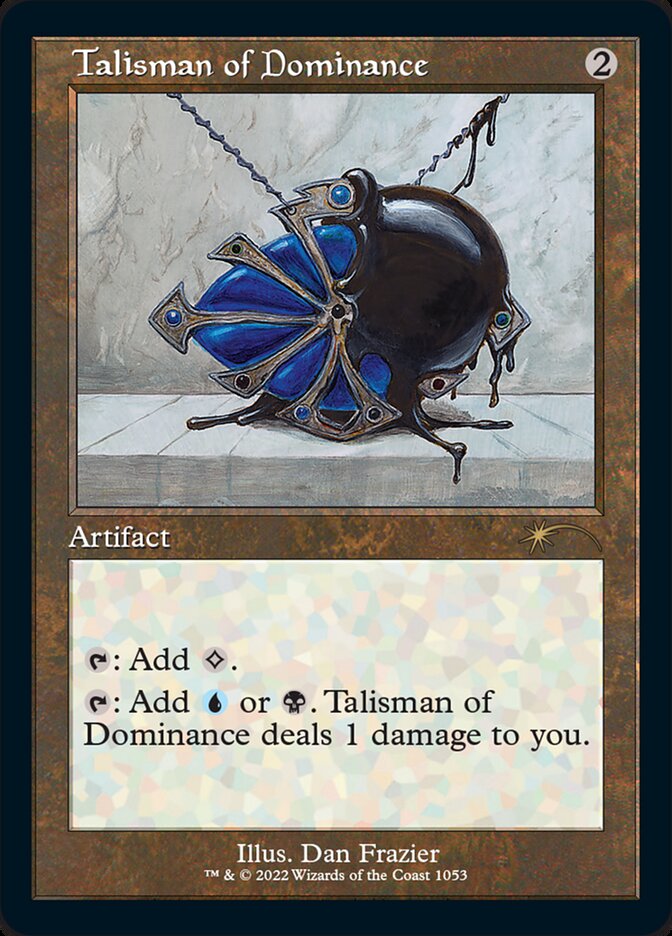 Talisman of Dominance (Foil Etched) [Secret Lair Drop Series] | Mindsight Gaming