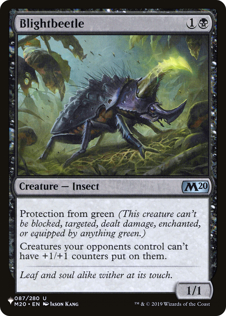 Blightbeetle [The List Reprints] | Mindsight Gaming