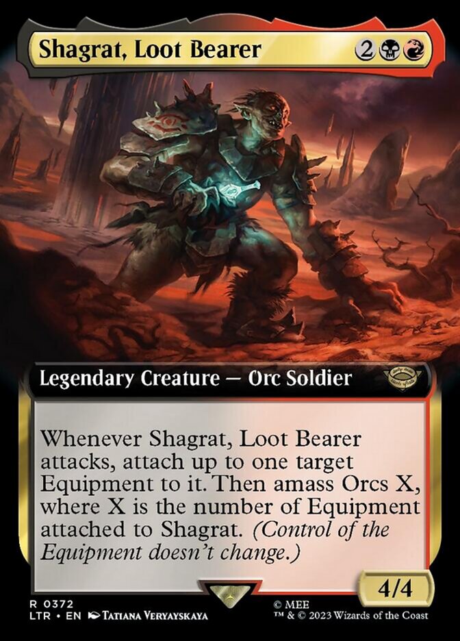 Shagrat, Loot Bearer (Extended Art) [The Lord of the Rings: Tales of Middle-Earth] | Mindsight Gaming