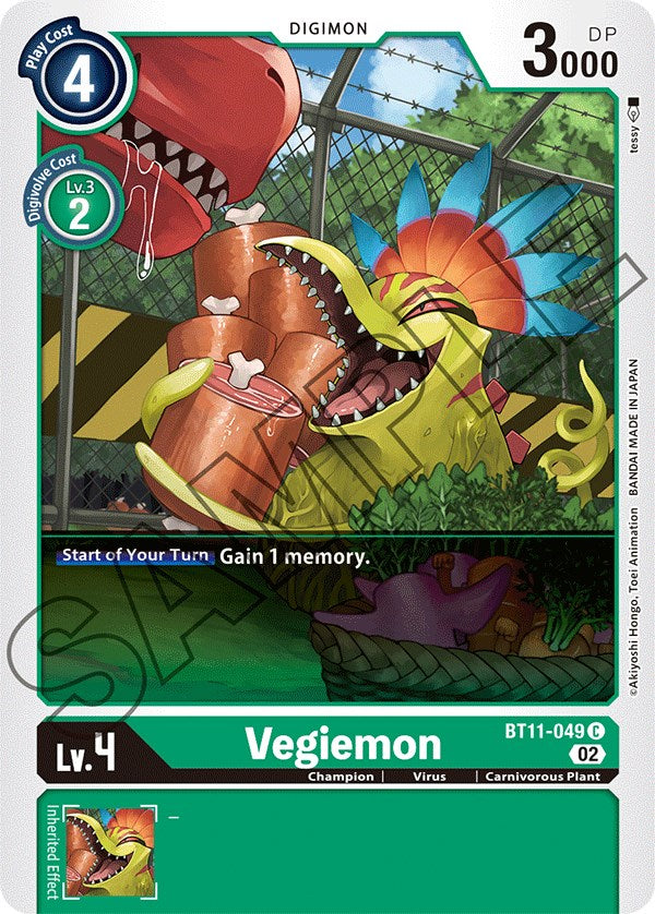 Vegiemon [BT11-049] [Dimensional Phase] | Mindsight Gaming