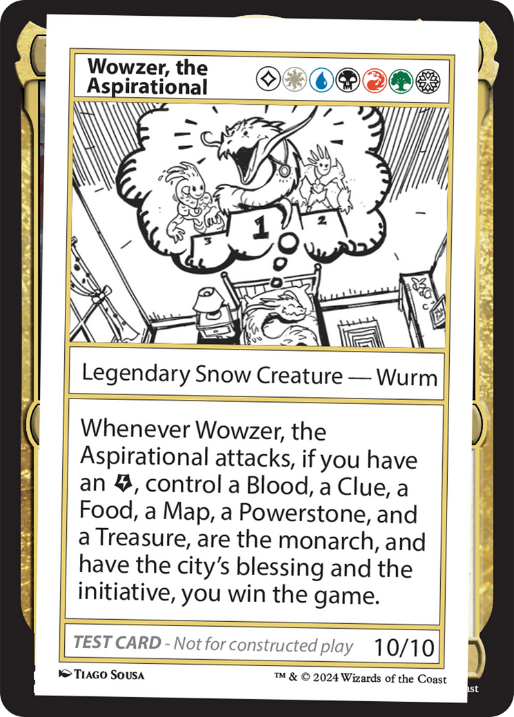 Wowzer, the Aspirational [Mystery Booster 2 Playtest Cards] | Mindsight Gaming