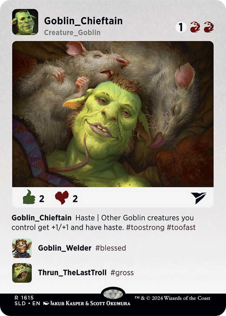 Goblin Chieftain [Secret Lair Drop Series] | Mindsight Gaming