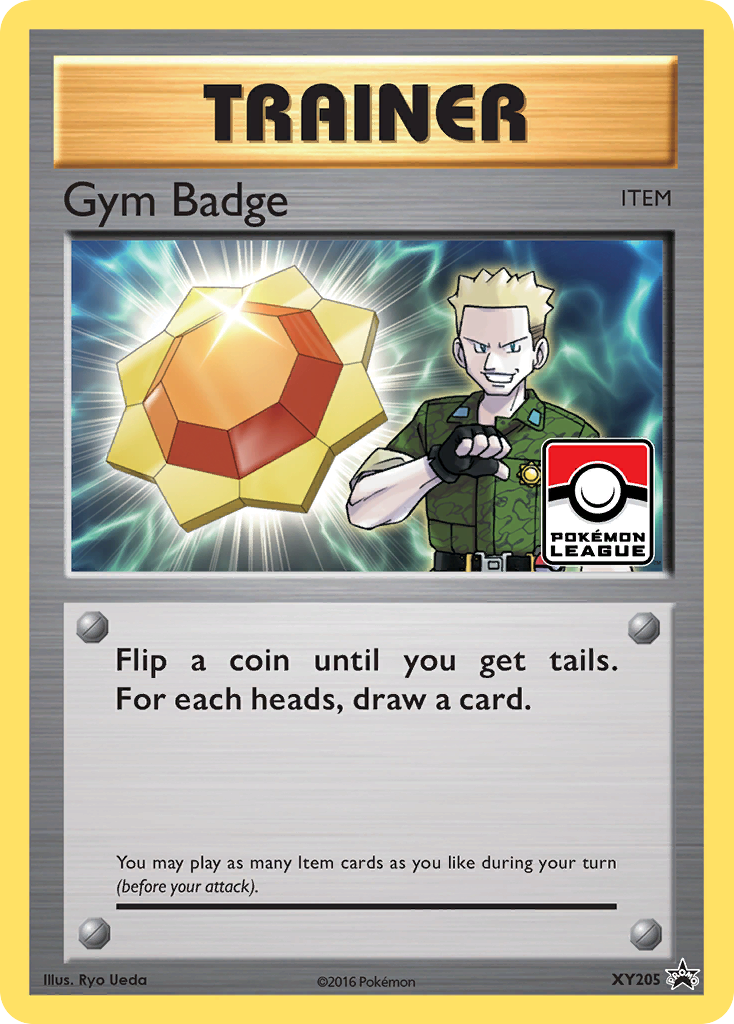 Gym Badge (XY205) (Lt. Surge) [XY: Black Star Promos] | Mindsight Gaming