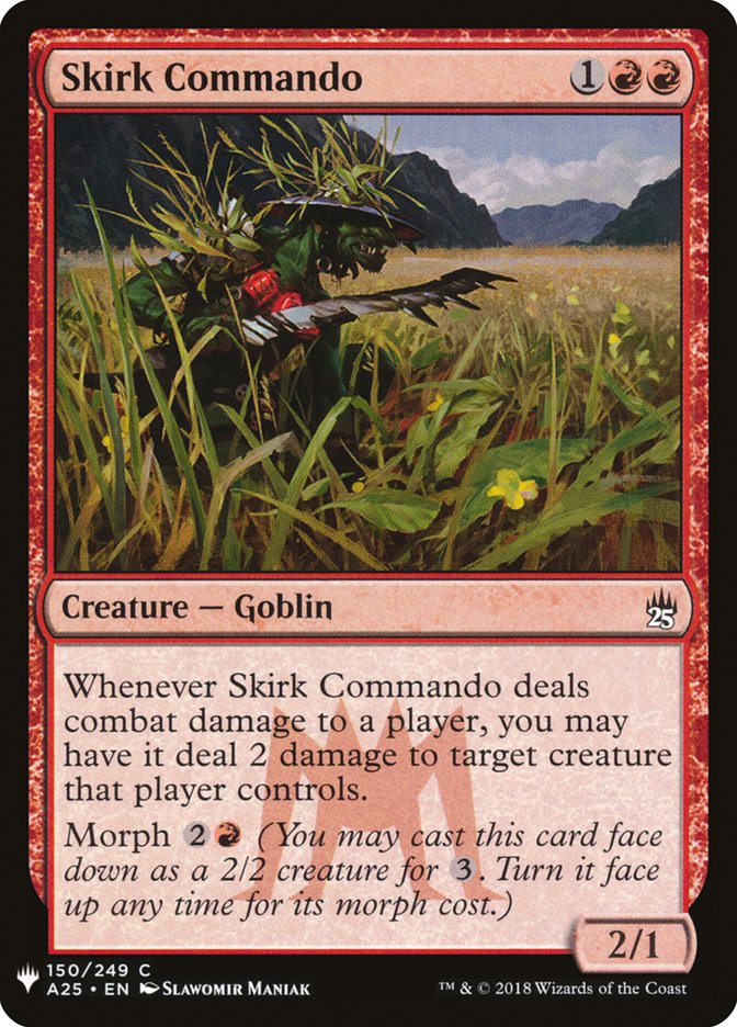 Skirk Commando [Mystery Booster] | Mindsight Gaming