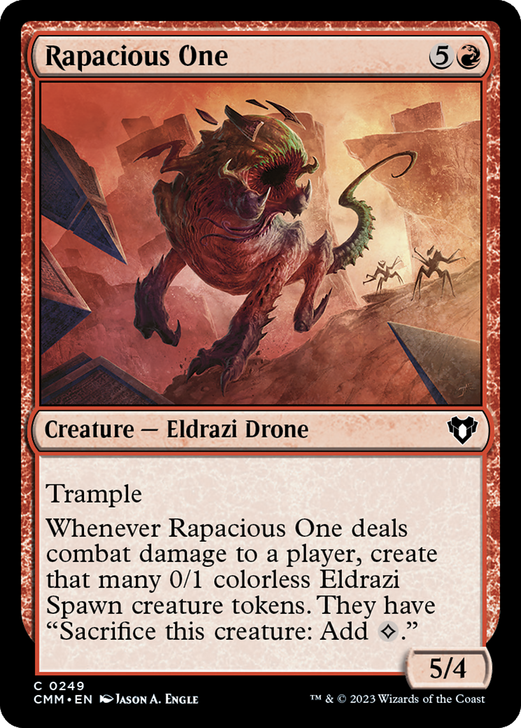 Rapacious One [Commander Masters] | Mindsight Gaming