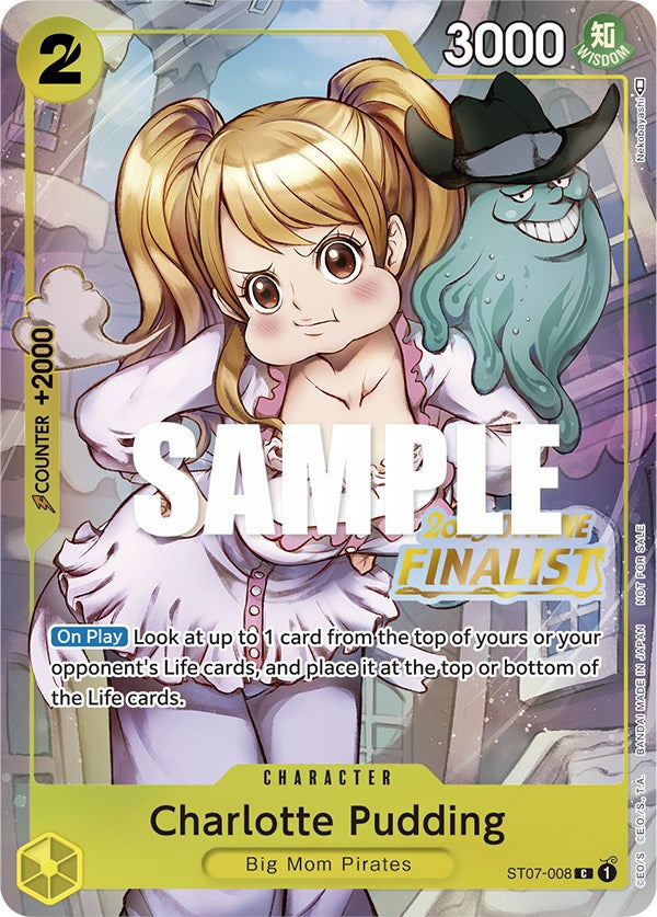 Charlotte Pudding (Offline Regional 2023) [Finalist] [One Piece Promotion Cards] | Mindsight Gaming