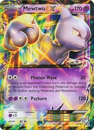 Mewtwo EX (XY183) (Jumbo Card) [XY: Black Star Promos] | Mindsight Gaming