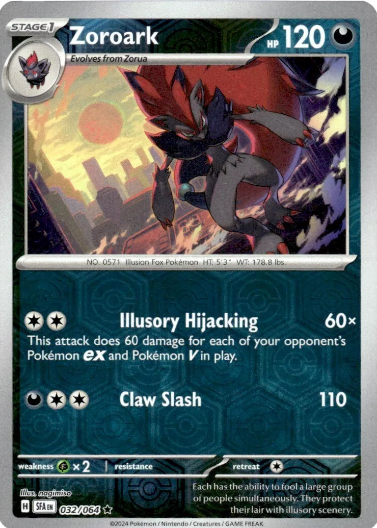 Zoroark (032/064) [Scarlet & Violet: Shrouded Fable] | Mindsight Gaming