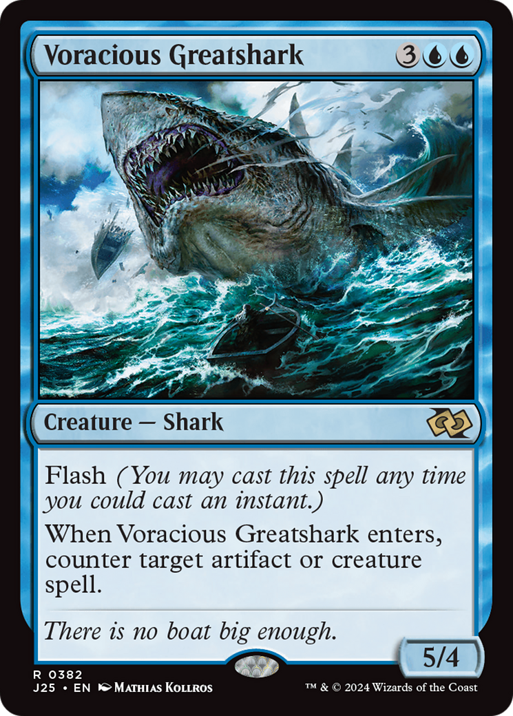 Voracious Greatshark [Foundations Jumpstart] | Mindsight Gaming