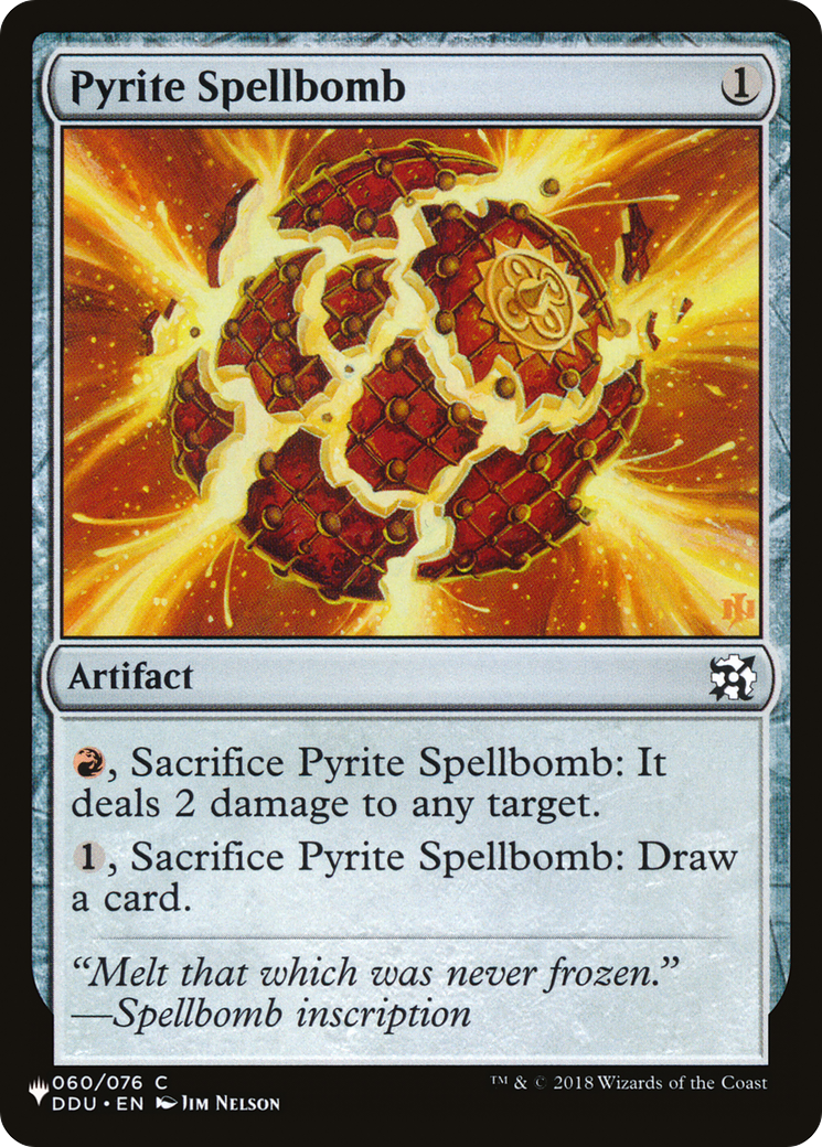 Pyrite Spellbomb [The List Reprints] | Mindsight Gaming