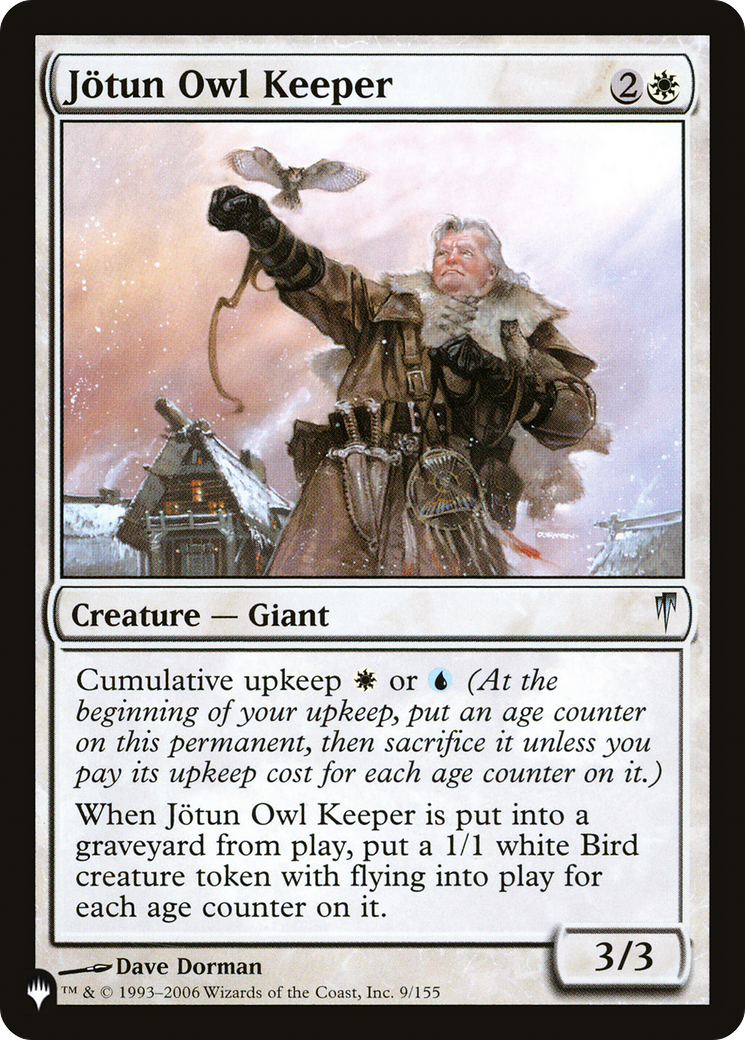 Jotun Owl Keeper [The List Reprints] | Mindsight Gaming