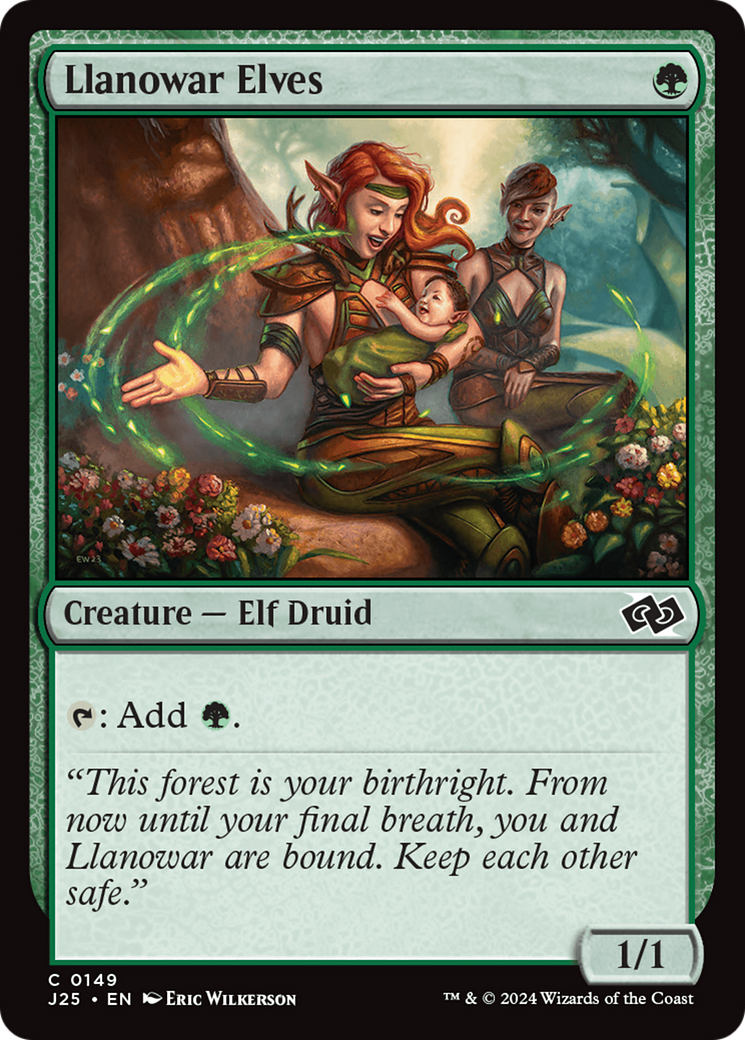 Llanowar Elves [Foundations Jumpstart] | Mindsight Gaming