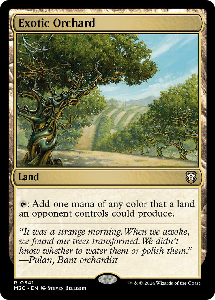 Exotic Orchard (Ripple Foil) [Modern Horizons 3 Commander] | Mindsight Gaming