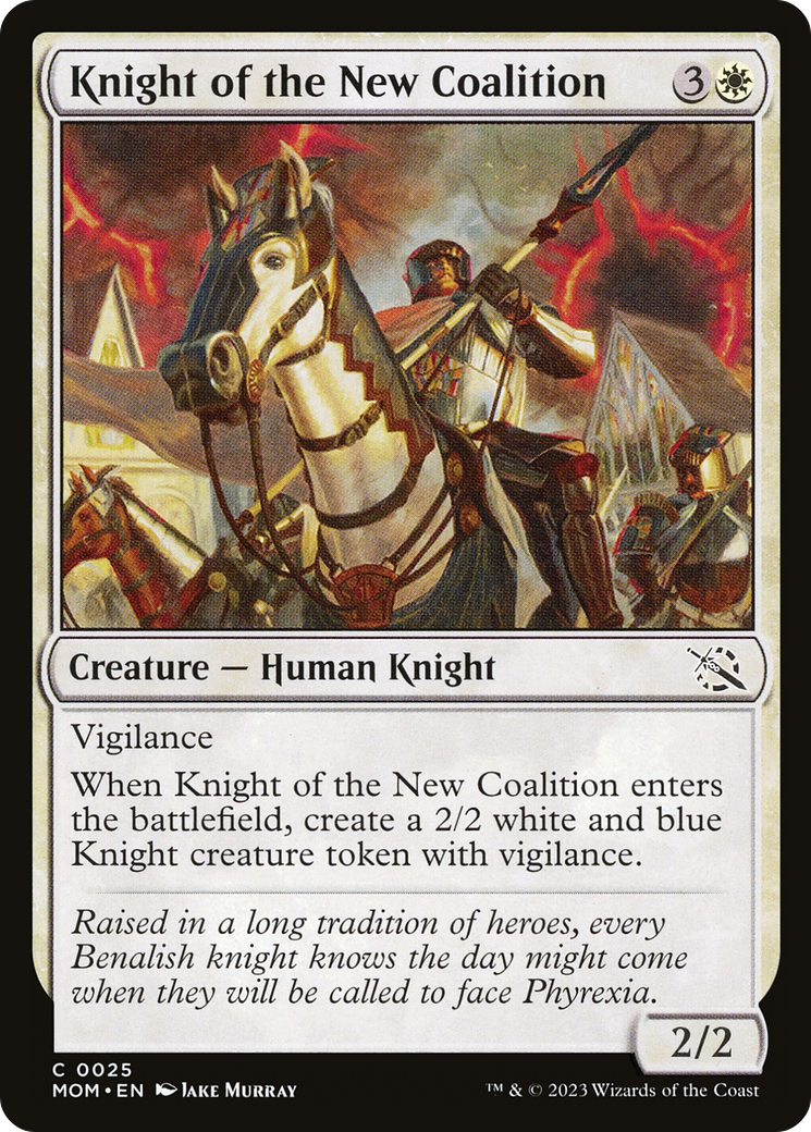 Knight of the New Coalition [March of the Machine] | Mindsight Gaming