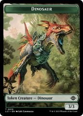 Map // Dinosaur (0010) Double-Sided Token [The Lost Caverns of Ixalan Tokens] | Mindsight Gaming