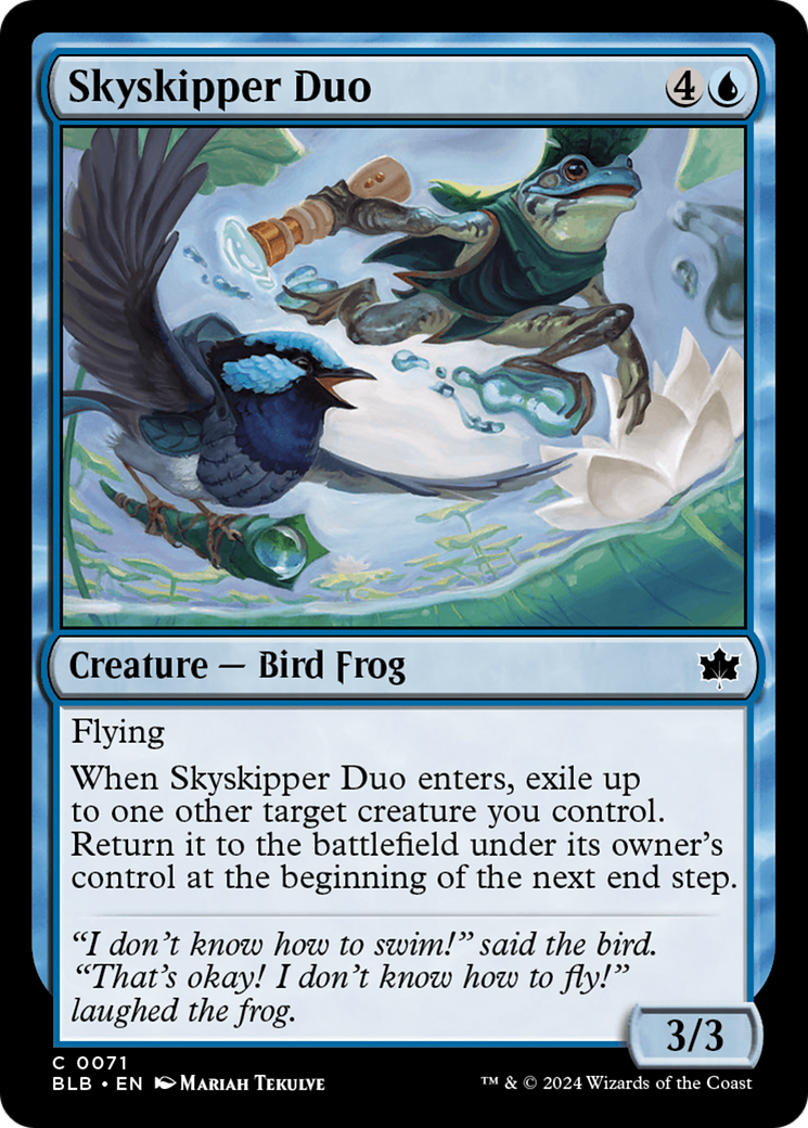 Skyskipper Duo [Bloomburrow] | Mindsight Gaming