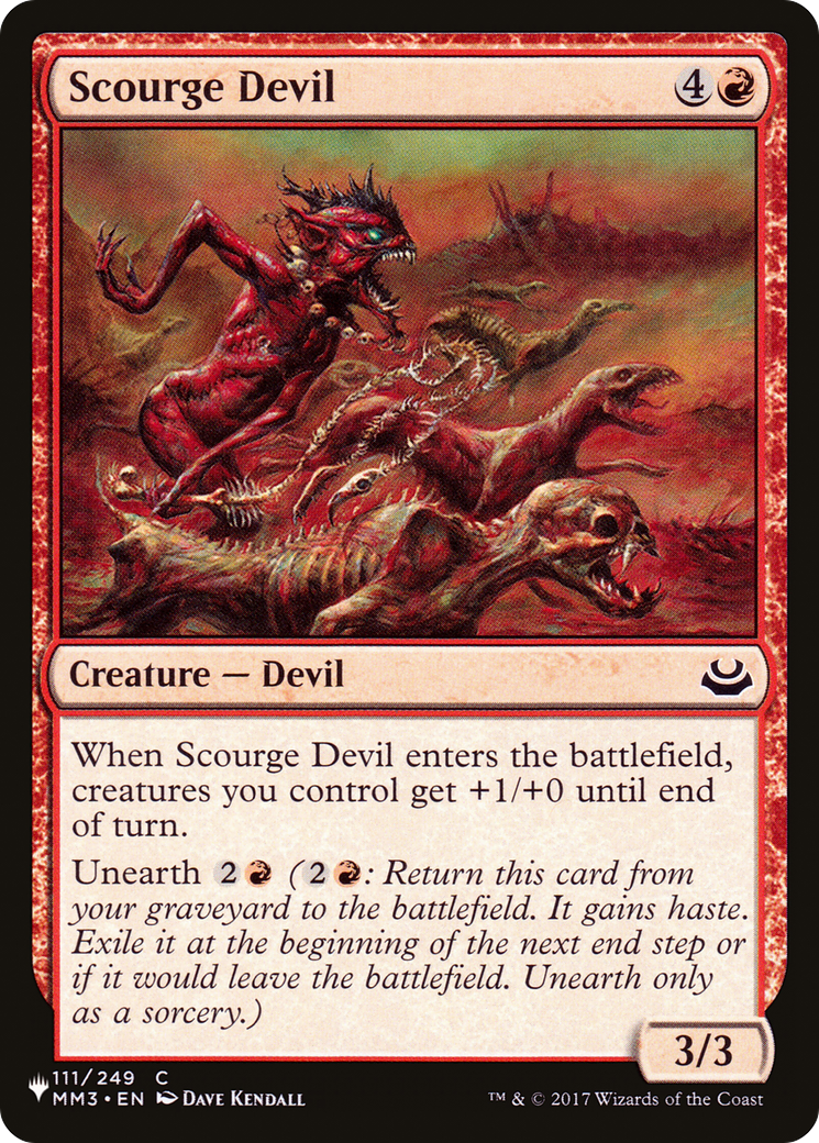 Scourge Devil [The List Reprints] | Mindsight Gaming