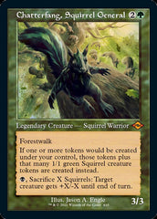 Chatterfang, Squirrel General (Retro Foil Etched) [Modern Horizons 2] | Mindsight Gaming