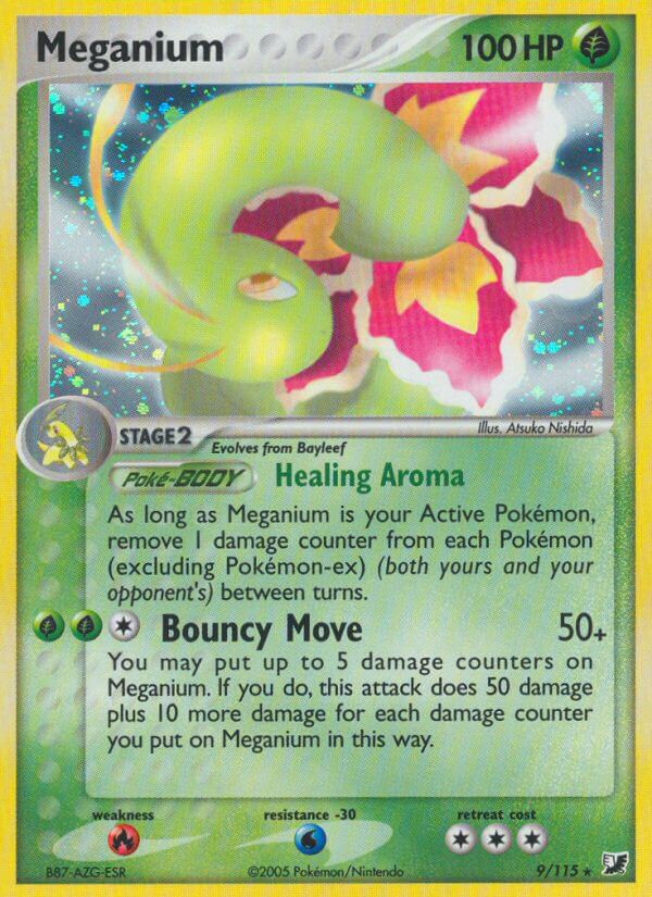 Meganium (9/115) (Theme Deck Exclusive) [EX: Unseen Forces] | Mindsight Gaming