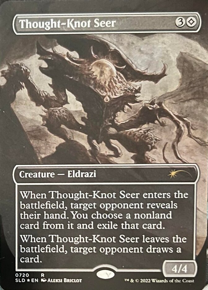 Thought-Knot Seer (720) (Borderless) [Secret Lair Drop Promos] | Mindsight Gaming