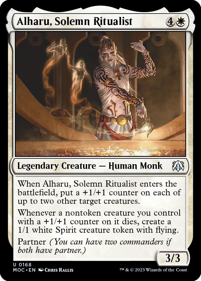 Alharu, Solemn Ritualist [March of the Machine Commander] | Mindsight Gaming