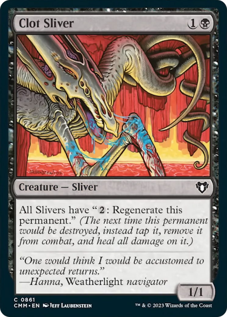 Clot Sliver [Commander Masters] | Mindsight Gaming