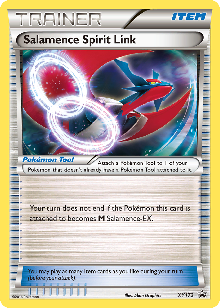 Salamence Spirit Link (XY172) [XY: Black Star Promos] | Mindsight Gaming