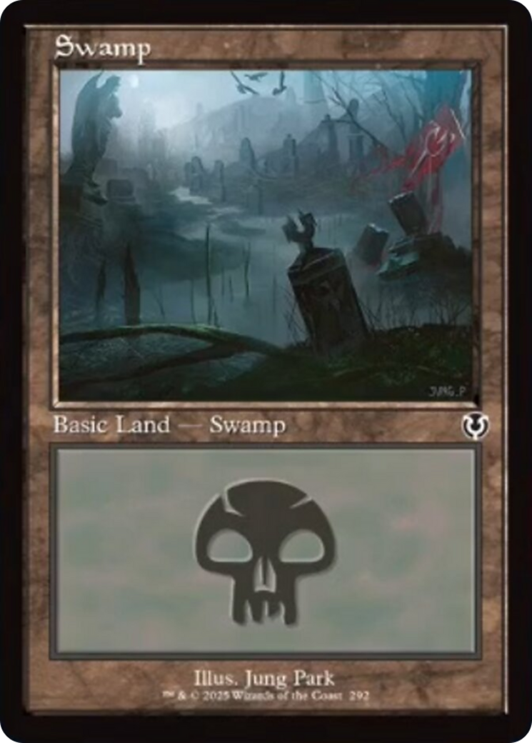 Swamp (292) (Retro Frame) [Innistrad Remastered] | Mindsight Gaming