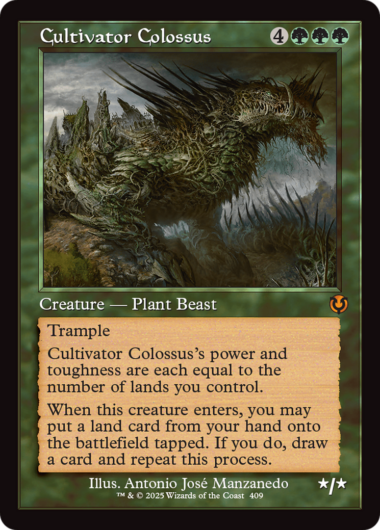 Cultivator Colossus (Retro Frame) [Innistrad Remastered] | Mindsight Gaming