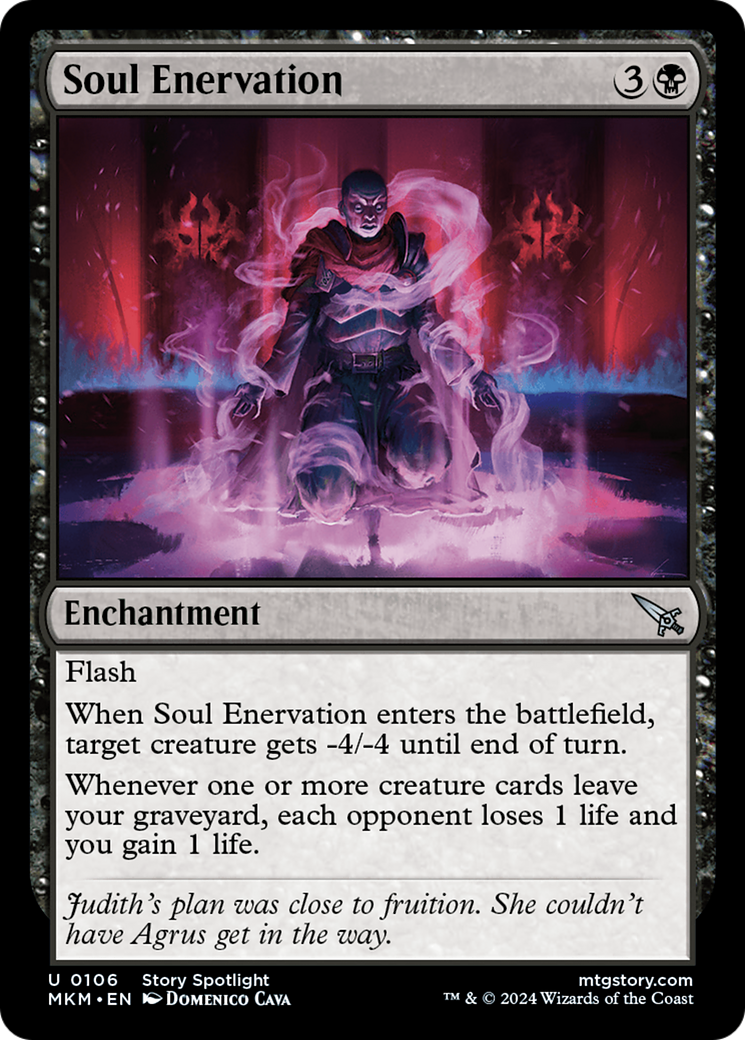 Soul Enervation [Murders at Karlov Manor] | Mindsight Gaming