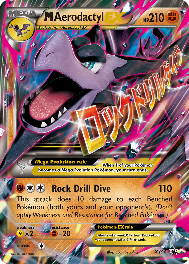 M Aerodactyl EX (XY98) [XY: Black Star Promos] | Mindsight Gaming