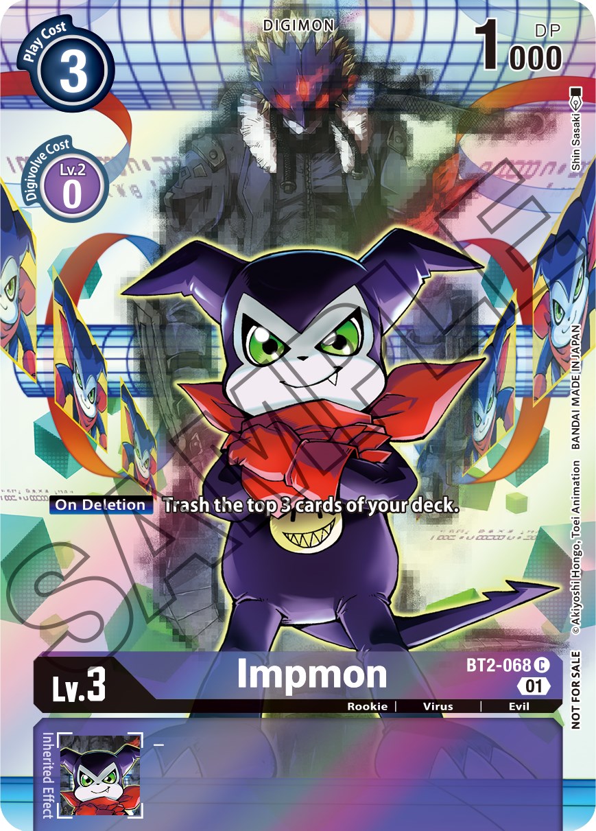 Impmon [BT2-068] (Tamer's Card Set 1) [Release Special Booster Promos] | Mindsight Gaming