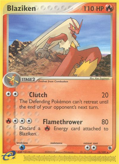 Blaziken (15/109) [EX: Ruby & Sapphire] | Mindsight Gaming