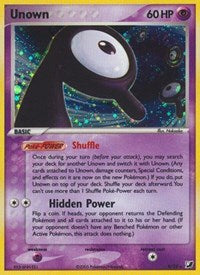 Unown (R) (R/28) [EX: Unseen Forces] | Mindsight Gaming