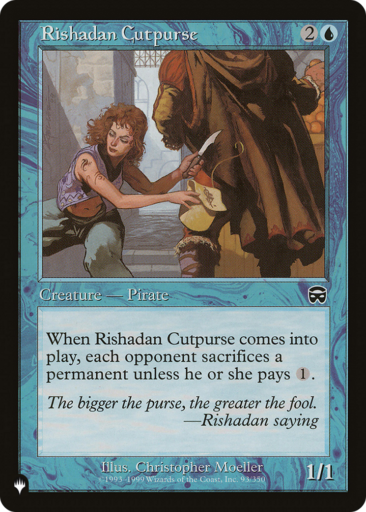 Rishadan Cutpurse [The List Reprints] | Mindsight Gaming