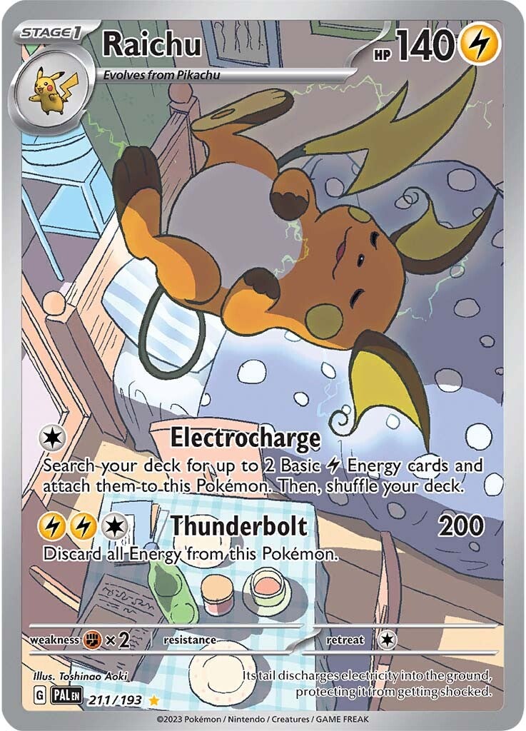 Raichu (211/193) [Scarlet & Violet: Paldea Evolved] | Mindsight Gaming