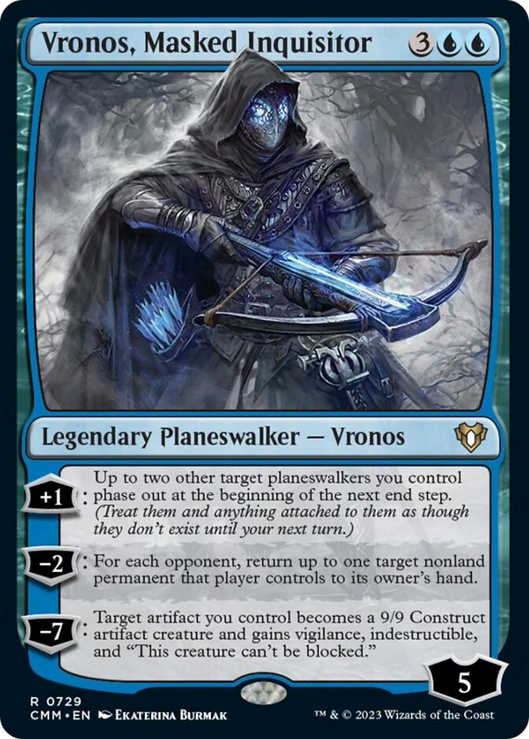 Vronos, Masked Inquisitor [Commander Masters] | Mindsight Gaming