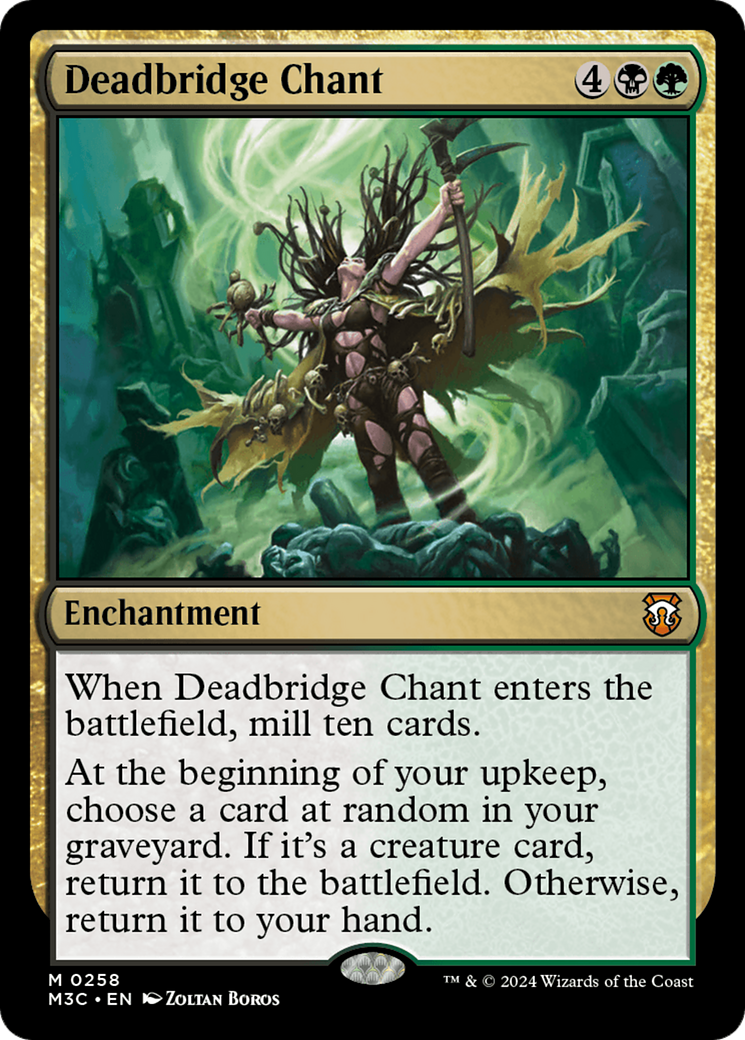 Deadbridge Chant [Modern Horizons 3 Commander] | Mindsight Gaming