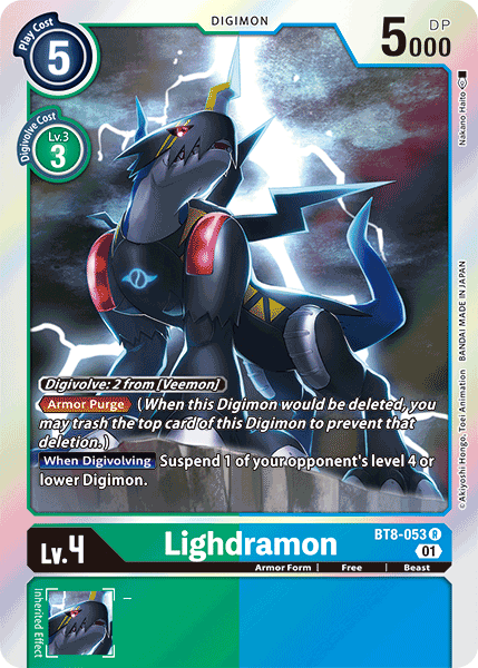 Lighdramon [BT8-053] [New Awakening] | Mindsight Gaming