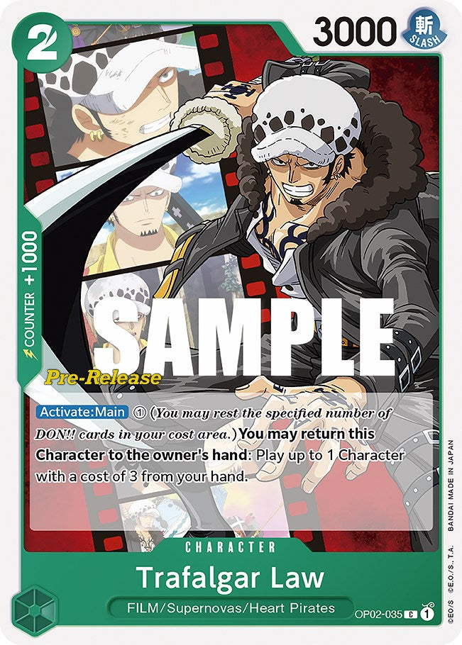 Trafalgar Law [Paramount War Pre-Release Cards] | Mindsight Gaming