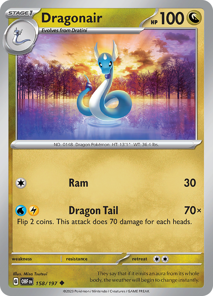 Dragonair (158/197) [Scarlet & Violet: Obsidian Flames] | Mindsight Gaming