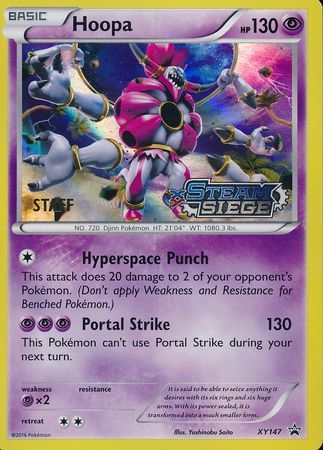 Hoopa (XY147) (Staff) [XY: Black Star Promos] | Mindsight Gaming